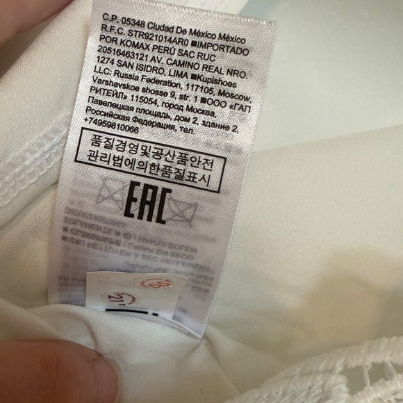 Banana Republic Top Lace Blouse White Lace  Medium   Limited Edition - Picture 9 of 10